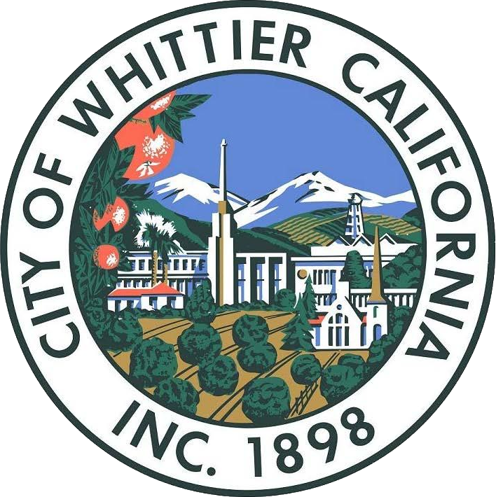 Whittier city seal